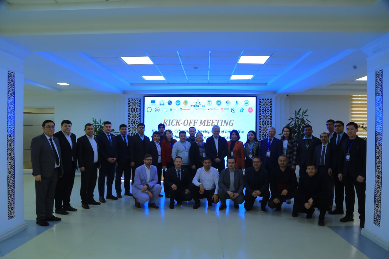 O‘zbekiston Milliy Universitetida Cyber4CA seminar-treningi