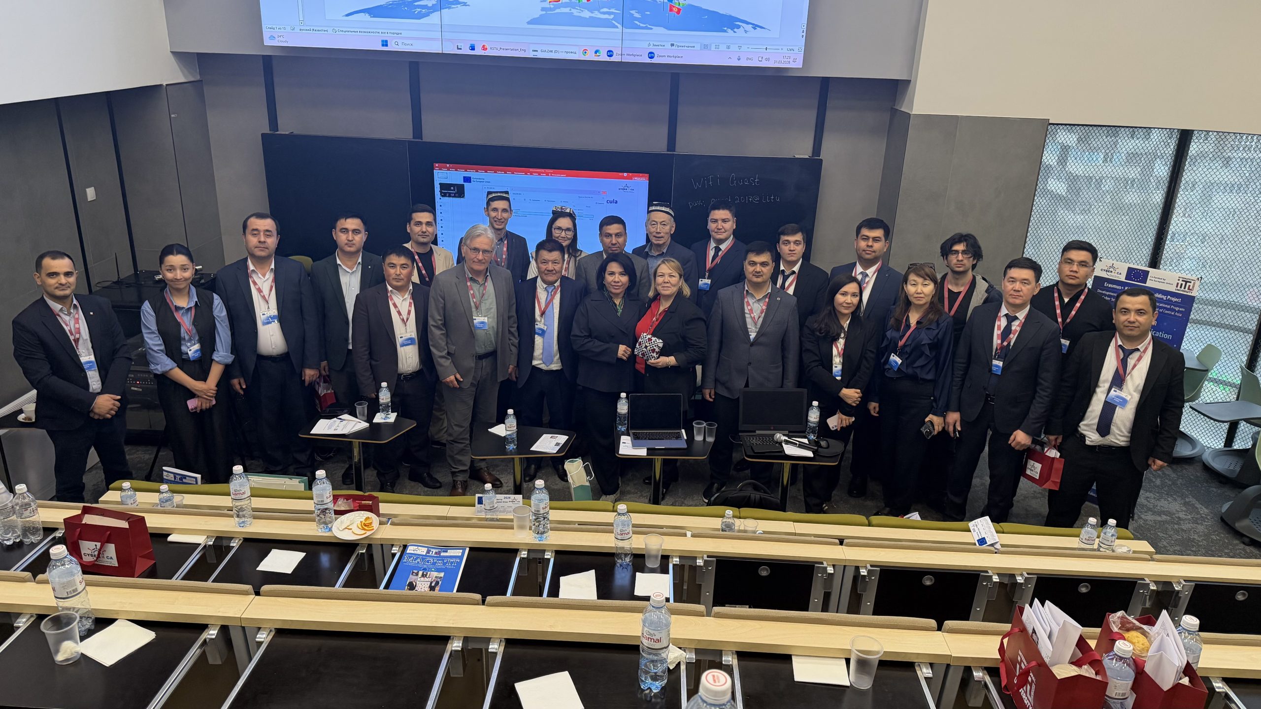 Cyber4CA Workshop – 1-kun muvaffaqiyatli boshlandi